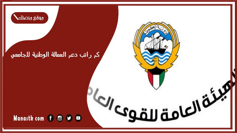 كم راتب دعم العمالة الوطنية للجامعي