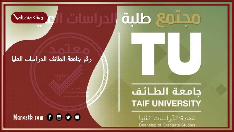 رقم جامعة الطائف الدراسات العليا 1446 كيف اتواصل مع جامعة الطائف؟