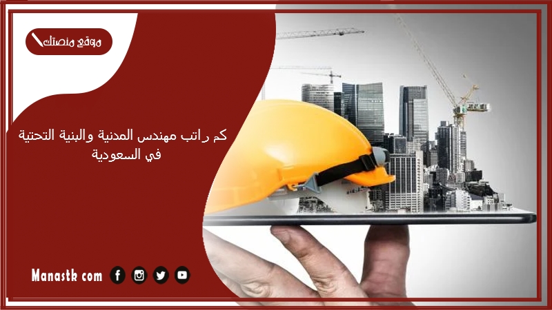 كم راتب مهندس المدنية والبنية التحتية 1