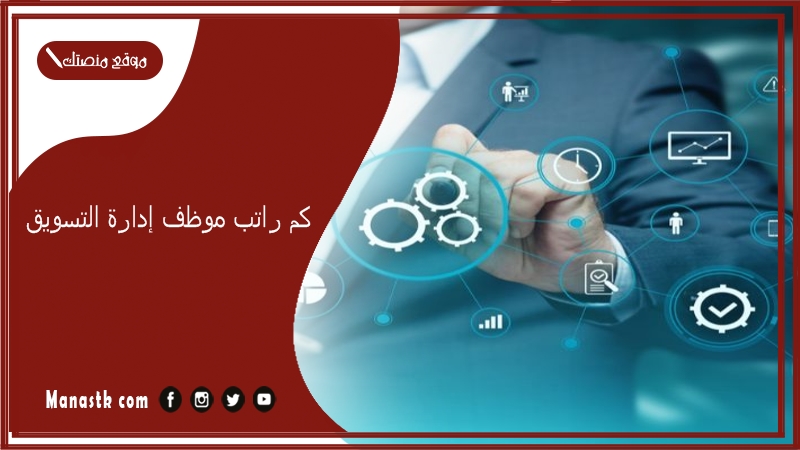 كم راتب موظف إدارة التسويق 1446