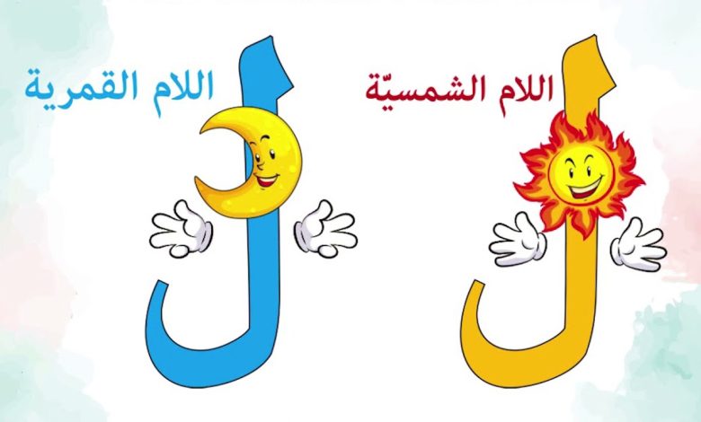 اللام الشمسية والقمرية